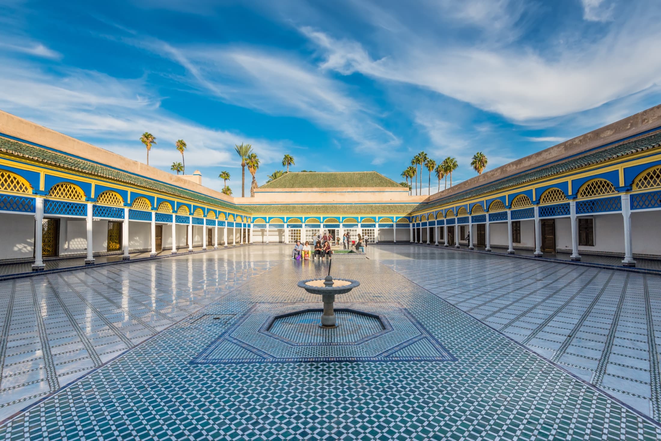 Palacio de la Bahía en Marrakech