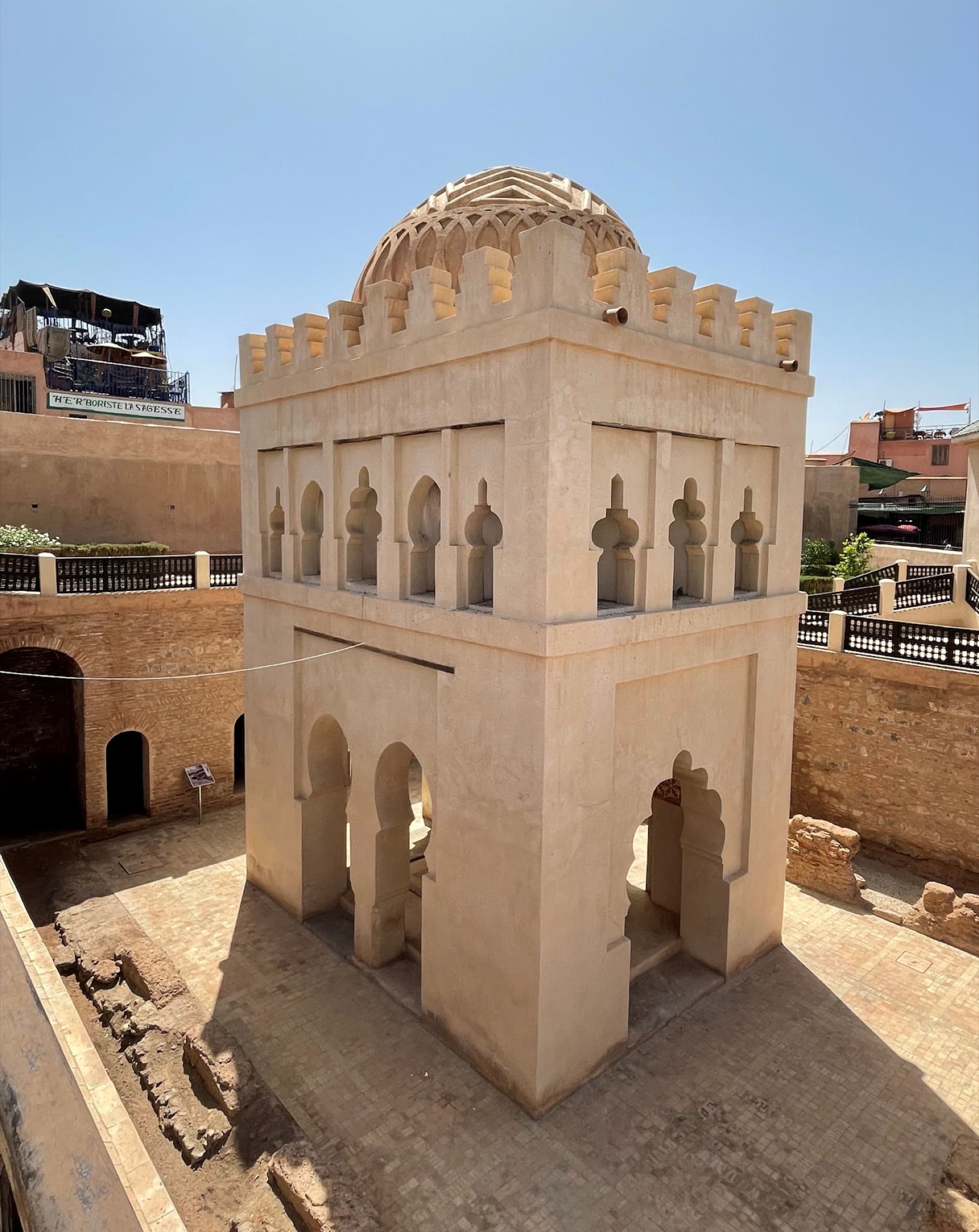 Cúpula Almorávide en Marrakech