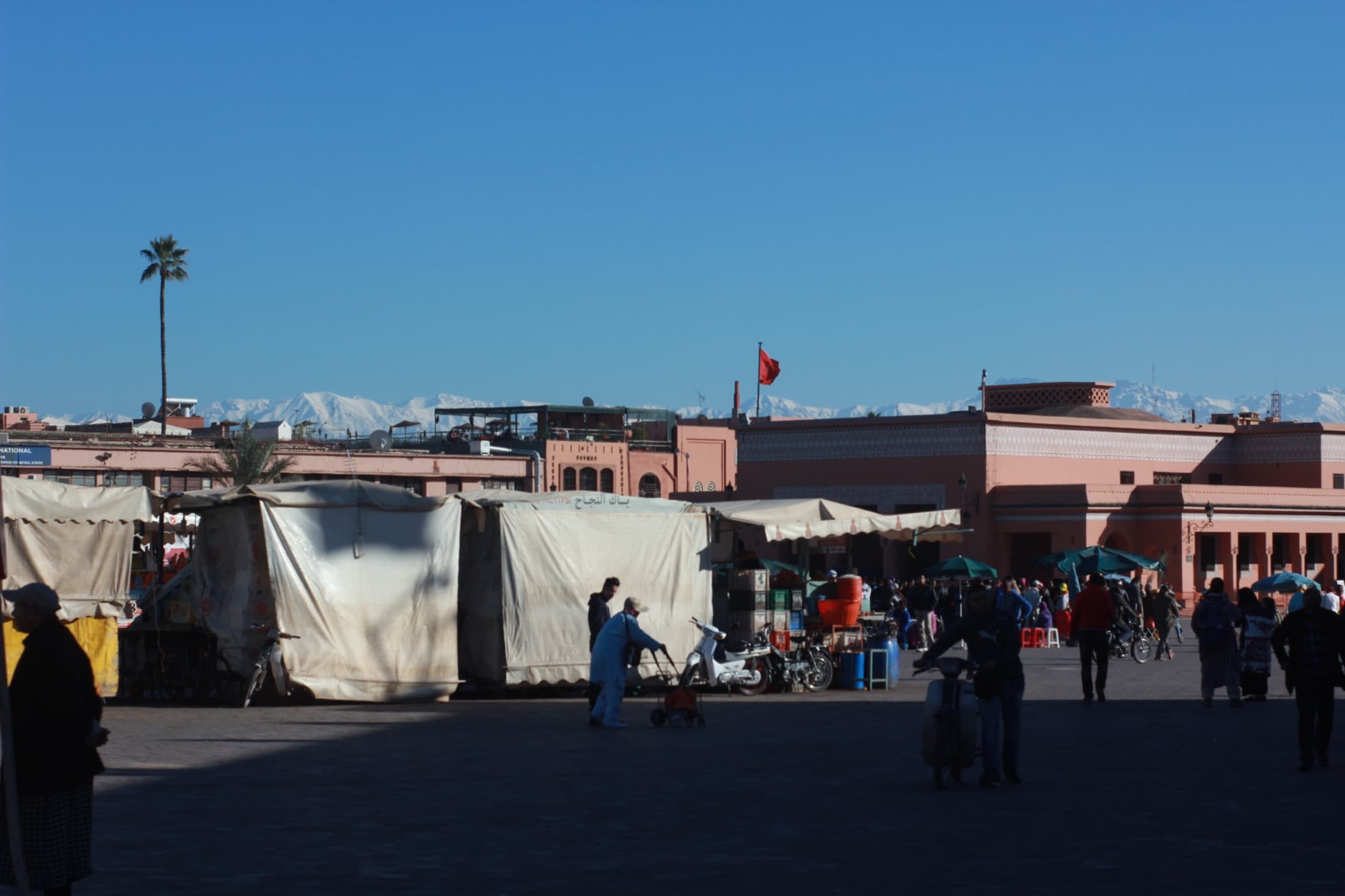 Plaza Jemaa El Fna En Marrakech
